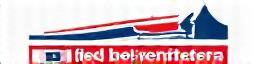 Logo Vignettenfreiheit Schweiz, eine stilisierte Autobahn in den Schweizer Farben.